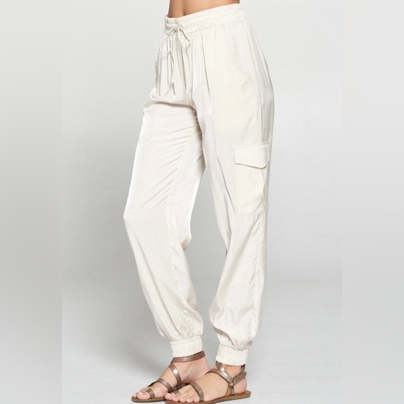 Silky Joggers - NWT- boutique - Picture 3 of 9